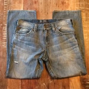 Men’s Silver Jeans